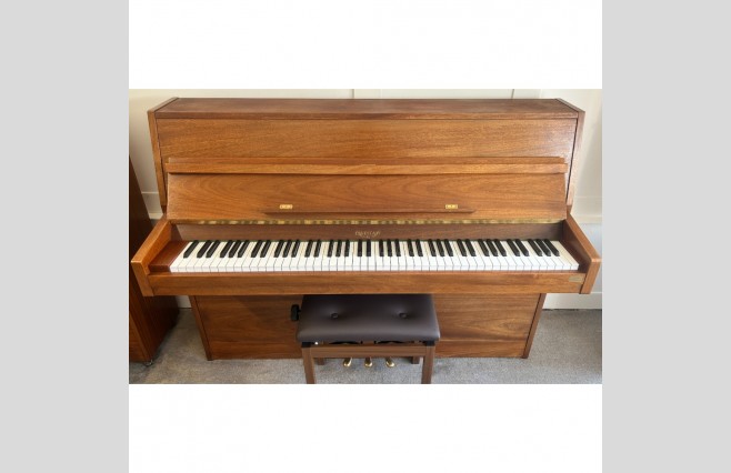 Eavestaff Satin Mahogany Upright Piano, Used - All Inclusive Premium Package (SN:176521) - Image 1